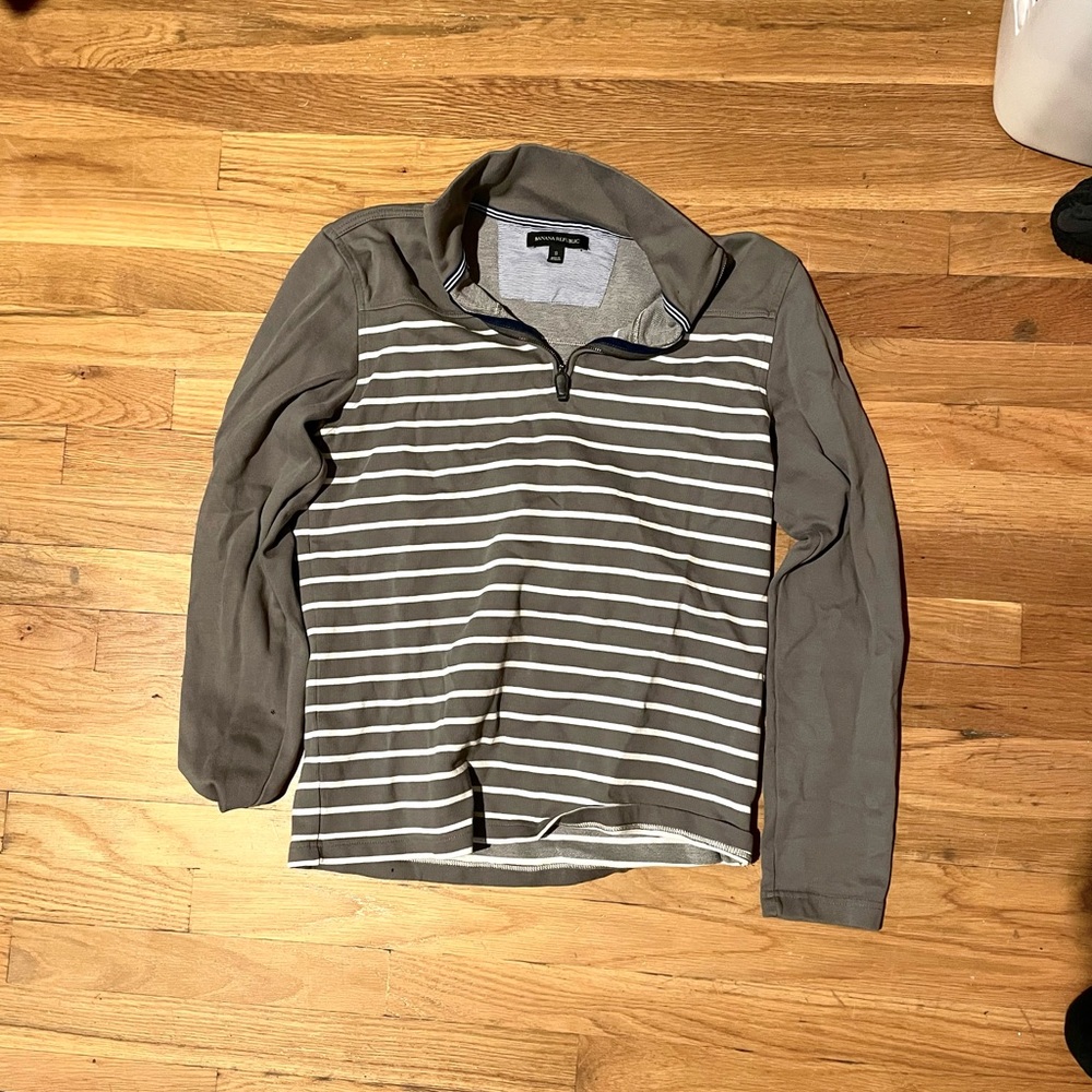Banana Republic - size: Small - business quarter-zip